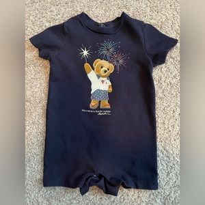 Polo RL bear blue size 9M